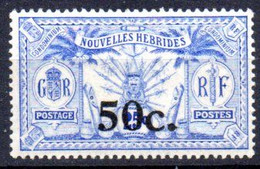 Nouvelles Hébrides: Yvert N° 76* - Neufs