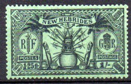 Nouvelles Hébrides: Yvert N° 97* - Unused Stamps