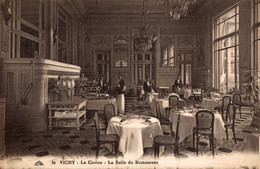 N°98884 -cpa Vichy -le Casino- La Salle Du Restaurant- - Casino
