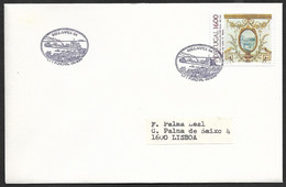 Portugal Cachet Commemoratif Expo Philatelique Madeira Madère Funchal 1984 Philatelic Expo Event Postmark - Flammes & Oblitérations