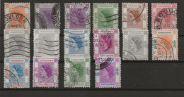 Hong Kong, 1965, SG 178 - 191, Complete Set, Used (including Some Colour Variations) - Usados