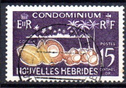 Nouvelles Hébrides: Yvert N° 203; Coprah - Used Stamps