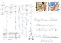 Ansichtskarte In Die Schweiz (ac6557) - Lettres & Documents