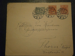 PAYS BAS NEDERLAND LETTRE COURRIER ENVELOPPE BUSSUM CENSURE CONTROLE MILITAIRE GUERRE ENTIER POSTAL STATIONERY - Ganzsachen