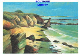 85 Bretignolles Sur MEr Le Rocher Veronique CPM Illustration Droy - Bretignolles Sur Mer