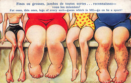 CPA Humour - Fines Ou Grosses Jambes De Toutes Sortes - N°933 - Bamforth - Humor