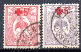 Nouvelle Caledonie: Yvert N° 111/112; Croix Rouge - Oblitérés