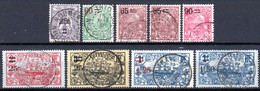 Nouvelle Caledonie: Yvert N° 127/135 - Used Stamps