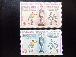 56 CAMEROUN CAMERÚN 1965 / ORYX CLUB DU CAMEROUN / YVERT 399 /400 MNH - Afrika Cup