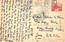 Aa6879 - JAPAN - POSTAL HISTORY -  POSTCARD To DUTCH INDIES Indonesia  1927 - Lettres & Documents