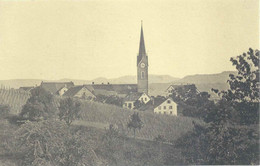 Zollikon - Chirchhof Vom Rain Aus  (Repro)        1898/2000 - Zollikon