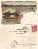 Kreuzlingen - Gruss Aus Der Seerose  (Farblitho)         1900 - Kreuzlingen