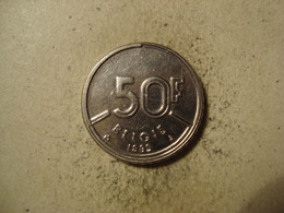 MONNAIE BELGIQUE 50 FRANCS 1989 ( En Néerlandais ) - 50 Francs