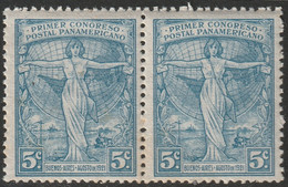 Argentina 1921 Sc 287  Pair MNH** Crease At Top - Neufs
