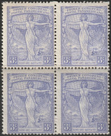 Argentina 1921 Sc 286  Block MNH** Crease - Ongebruikt