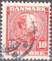 DENMARK  SCOTT NO 65   USED   YEAR  1904 - Used Stamps