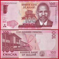 Malawi 100 Kwacha 2020 P-65 UNC - Malawi