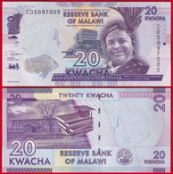 Malawi 20 Kwacha 2020 P-63 UNC - Malawi