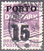 DENMARK  SCOTT NO J1  USED  YEAR  1934 - Port Dû (Taxe)