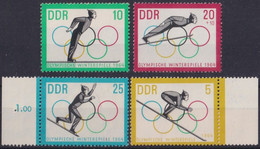 F-EX36868 GERMANY DDR MNH 1964 WINTER OLYMPIC GAMES SKI SKITING. - Winter 1964: Innsbruck