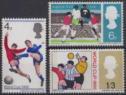 F-EX36951 ENGLAND UK GREAT BRITAIN MNH 1966 WORLD CUP SOCCER FOOTBALL. - 1966 – England