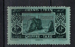 GRAND LIBAN           N°  YVERT TAXE 18 NEUF AVEC CHARNIERE  ( CH 05 / 33 ) - Portomarken