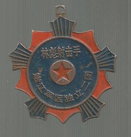 Médaille ,CHINE,1950, 45 X 45 Mm,  2 Scans,frais Fr 1.75 E - Autres & Non Classés