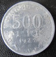 Allemagne - Monnaies 500 Mark 1923 A En Aluminium - 200 & 500 Mark