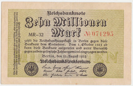 Germany P 106 - 10 Millionen Mark 22.8.1923 - VF - 10 Miljoen Mark