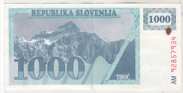 8062--SLOVENIJA  1000  TOLAR - Slovénie