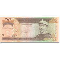 Billet, Dominican Republic, 20 Pesos Oro, 2002, 2002, KM:169b, SPL - Dominicaine