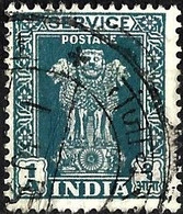 India 1950 - Mi D120 - YT S4 ( Official : Ashoka Column ) - Francobolli Di Servizio