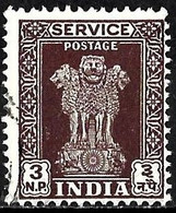 India 1958 - Mi D143I - YT S25 ( Official : Ashoka Column ) - Dienstmarken