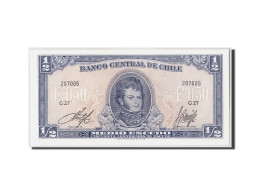 Billet, Chile, 1/2 Escudo, Undated, KM:134Aa, NEUF - Cile