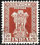 India 1966 - Mi D149 IB - YT S29a ( Official : Ashoka Column ) - Dienstmarken