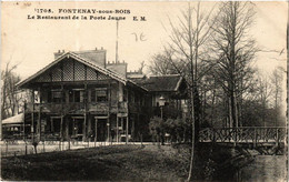 CPA FONTENAY-sous-BOIS Le Restaurant De La Porte Jaune (600043) - Fontenay Sous Bois