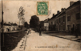 CPA LA QUEUE-en-BRIE La Route De Paris (600325) - La Queue En Brie