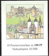 Deutschland MH 33 800 Jahre Heidelberg ( D1196) Günstige Versandkosten - 1971-2000