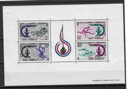 Nouvelle Calédonie Bloc Feuillet 1966 N° 3** 2e Jeux Du Pacifique Sud - Blocs-feuillets