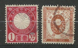 Japon    N° 81 Et 86           Oblitérés     B/TB     Voir Scans     Soldé ! ! ! - Used Stamps