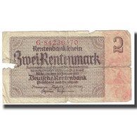 Billet, Allemagne, 2 Rentenmark, 1937, 1937-01-30, KM:174b, B - 2 Rentenmark