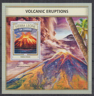 C12. Sierra Leone MNH 2016 Geology - Volcanos - Volcans