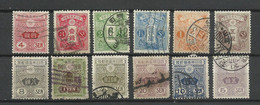 Japon    N° 117  à  127  Et 136   Oblitérés       B/TB       Voir Scans     Soldé ! ! ! - Used Stamps