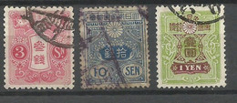 Japon    N° 121 ; 124  Et 127    Oblitérés       B/TB       Voir Scans     Soldé ! ! ! - Oblitérés