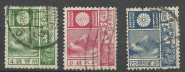 Japon    N°  170 à 172     Oblitérés       B/TB       Voir Scans     Soldé ! ! ! - Used Stamps