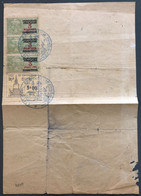 Indochine Fiscaux + Taxe De La Ville De Phnom Penh Sur Document Officiel 1949 - (B2529) - Brieven En Documenten