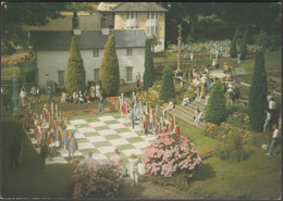 Human Chess Game, Portmeirion, Merionethshire, 1993 - Six Of One Postcard - Merionethshire