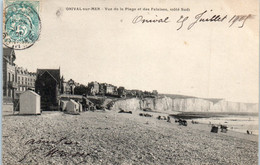 Delcampe - 80 ONIVAL-sur-MER - Vue De La Plage Et Des Falaises (coté Sud) - Onival