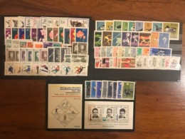 Poland 1964 Complete Year Set. 87 Stamps And 2 Souvenir Sheets. MNH - Annate Complete