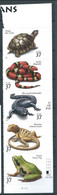 VERINIGTE STAATEN ETATS UNIS USA 2003 REPTILES STRIP 5V MNH  SC 3814-18 YT 3506-3510 MI 3782-86 SG 4317-21 - Volledige Vellen